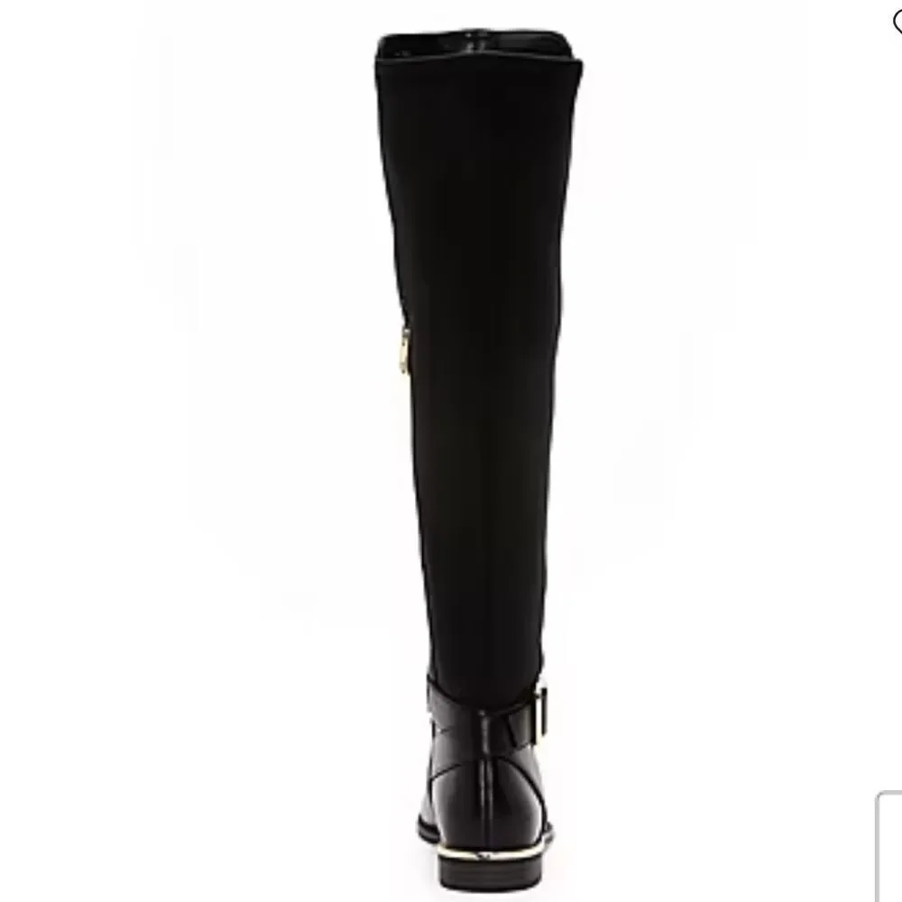 Liz Claiborne Womens Jepson Stacked Heel Over the Knee Boots!